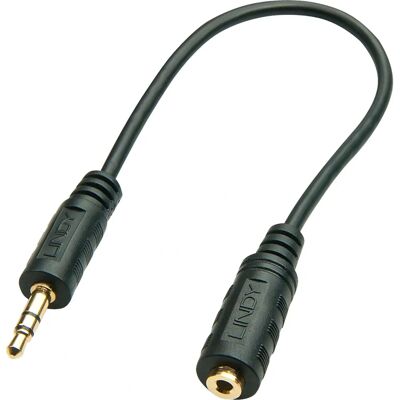 Lindy 35699 Cavo audio - 20m Nero Lindy 35699 Cavo audio - 20m Nero