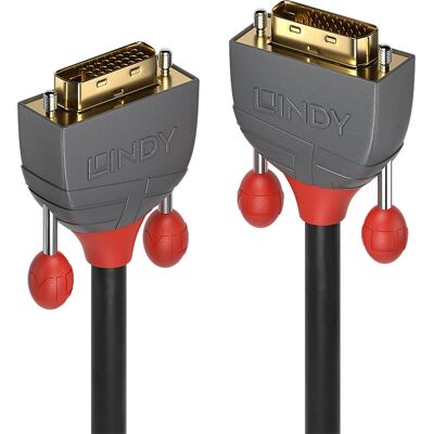 Lindy 36228 DVI-Kabel - Dual Link, 20m, Schwarz Lindy 36228 DVI-Kabel - Dual Link, 20m, Schwarz