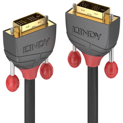 Cavo DVI Lindy - 10M - Nero - Qualità Professionale Cavo DVI Lindy - 10M - Nero - Qualità Professionale
