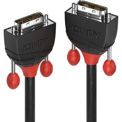 Lindy 36259 DVI-Kabel - Schwarz - 10m Lindy 36259 DVI-Kabel - Schwarz - 10m