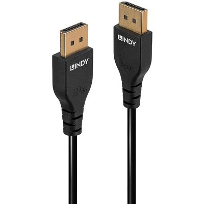Lindy Model 36460 DisplayPort Kabel - Sort Lindy Model 36460 DisplayPort Kabel - Sort