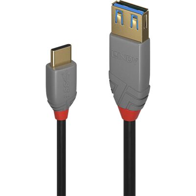 Lindy USB C auf A 0,15m - USB 3.2 Gen 2 Adapterkabel Lindy USB C auf A 0,15m - USB 3.2 Gen 2 Adapterkabel