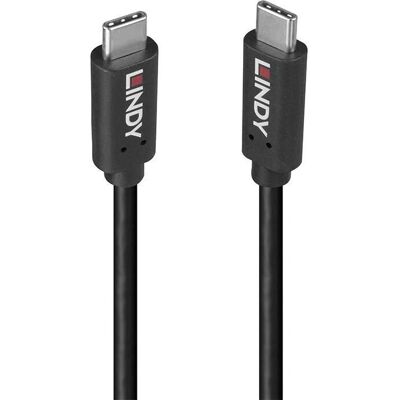 Cavo USB Lindy 36975 - USB 3.2 Gen 2x2 - 0,5 m - Nero - Cavo USB Cavo USB Lindy 36975 - USB 3.2 Gen 2x2 - 0,5 m - Nero - Cavo USB