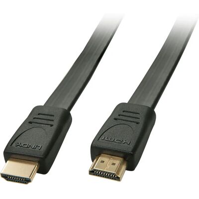 Lindy 36997 HDMI Kabel - 2m Zwart - HDMI Type A Lindy 36997 HDMI Kabel - 2m Zwart - HDMI Type A