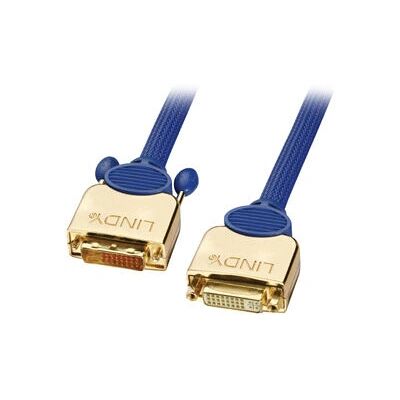 Lindy DVI-D Premium Gold Dual Link 2,0 m - DVI-Kabel Lindy DVI-D Premium Gold Dual Link 2,0 m - DVI-Kabel
