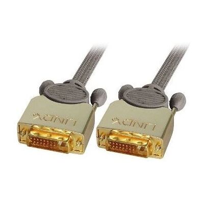 Cavo DVI Lindy 37140 - 0,5 m - Grigio Cavo DVI Lindy 37140 - 0,5 m - Grigio