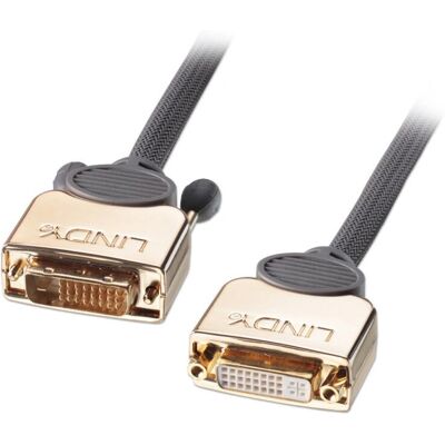 Câble DVI Lindy 37152 - 5M - Noir - DVI-D Câble DVI Lindy 37152 - 5M - Noir - DVI-D