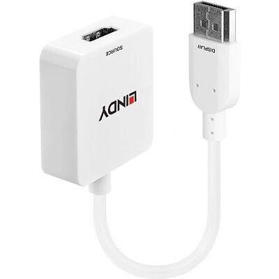 Adattatore video Lindy 38146 HDMI Tipo A - 4K UHD - Bianco Adattatore video Lindy 38146 HDMI Tipo A - 4K UHD - Bianco