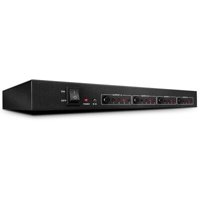 Lindy 38152 4K HDMI Matrix Switch - 4x4 Lindy 38152 4K HDMI Matrix Switch - 4x4