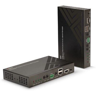 Lindy 38209 Extensore KVM HDMI 4K 2.0 USB Ethernet IR Lindy 38209 Extensore KVM HDMI 4K 2.0 USB Ethernet IR