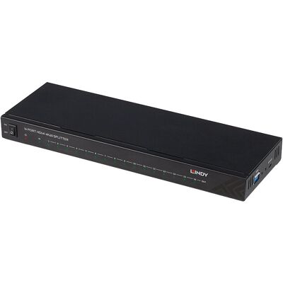 Lindy 38239 Video-Splitter 16x HDMI - Video/Audio Splitter - 16 Ports Schwarz Lindy 38239 Video-Splitter 16x HDMI - Video/Audio Splitter - 16 Ports Schwarz