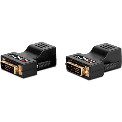 Lindy 38300 C6 Extensor DVI-D - Extensor de Video - Negro Lindy 38300 C6 Extensor DVI-D - Extensor de Video - Negro