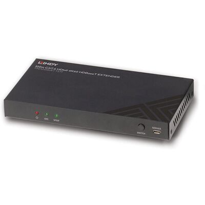 Lindy - Extendeur AV - Noir - HDMI 4K60, IR & RS-232 - Publicité Lindy - Extendeur AV - Noir - HDMI 4K60, IR & RS-232 - Publicité