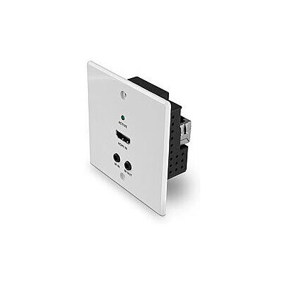 Lindy Weiße AV-Verlängerung - 4K HDMI, IR, RS-232 - Wandplatte Lindy Weiße AV-Verlängerung - 4K HDMI, IR, RS-232 - Wandplatte