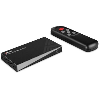 Lindy 38369 Interruptor HDMI 3 Puertos 8K - Video Switch Lindy 38369 Interruptor HDMI 3 Puertos 8K - Video Switch