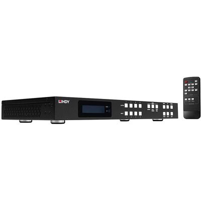 Lindy 38390 AV Matrix Switcher - 4x4 4K HDMI nahtlos Multi-View Video Wall Lindy 38390 AV Matrix Switcher - 4x4 4K HDMI nahtlos Multi-View Video Wall