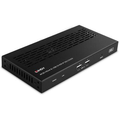 Lindy Schwarzer AV Extender - HDMI & USB über IP System Lindy Schwarzer AV Extender - HDMI & USB über IP System
