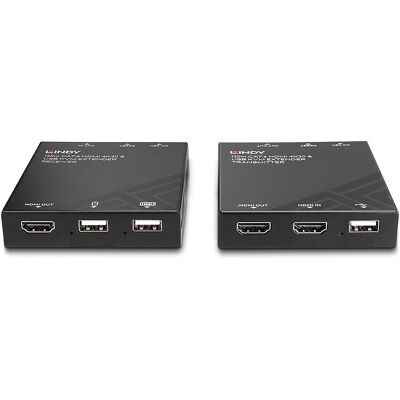 Lindy 39381 Extender KVM - HDMI/USB, 120m, Negru Lindy 39381 Extender KVM - HDMI/USB, 120m, Negru