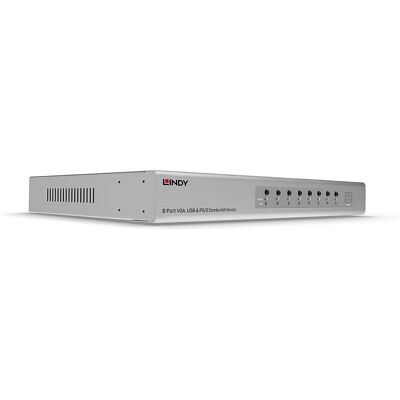 Lindy 39526 Rack Mount KVM Switch - Silver Lindy 39526 Rack Mount KVM Switch - Silver