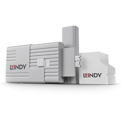 Lindy 40478 Bloqueur de Port - Verrou de Sécurité pour Carte SD - Publicité Lindy 40478 Bloqueur de Port - Verrou de Sécurité pour Carte SD - Publicité