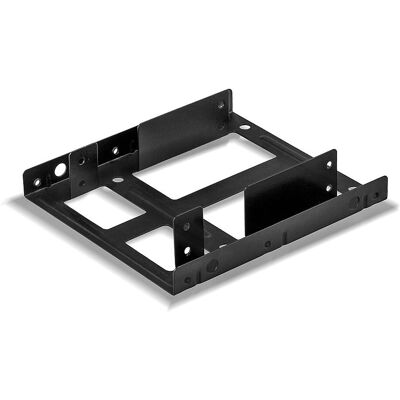 Kit de montage Lindy - Noir - Supporte 2x 2.5" HDD/SSD - Compact et fiable - Publicité Kit de montage Lindy - Noir - Supporte 2x 2.5" HDD/SSD - Compact et fiable - Publicité