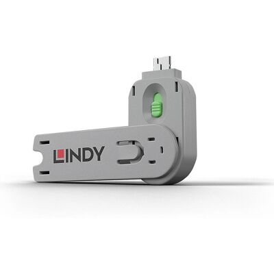 Lindy 40621 Port Blocker - USB Typ-A, Grün, 1 Stück Lindy 40621 Port Blocker - USB Typ-A, Grün, 1 Stück