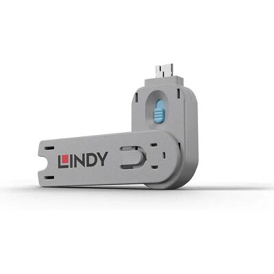 Lindy 40622 Port Blocker - USB Typ-A Schlüssel - Braun Lindy 40622 Port Blocker - USB Typ-A Schlüssel - Braun