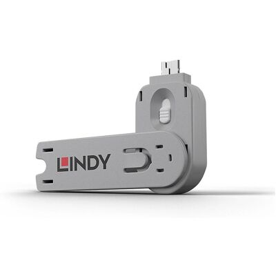 Lindy Port Blocker - USB Typ A - Weiß - Port Blocker Lindy Port Blocker - USB Typ A - Weiß - Port Blocker
