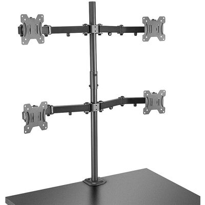 Lindy 40659 Monitorhalterung - 4 Bildschirm VESA 75x75/100mm Lindy 40659 Monitorhalterung - 4 Bildschirm VESA 75x75/100mm