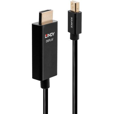 Cable activo Mini DisplayPort a HDMI Lindy - 4K60Hz HDR Cable activo Mini DisplayPort a HDMI Lindy - 4K60Hz HDR