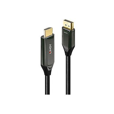 Lindy 40932 Aktiver DisplayPort HDMI Adapter 8K Lindy 40932 Aktiver DisplayPort HDMI Adapter 8K