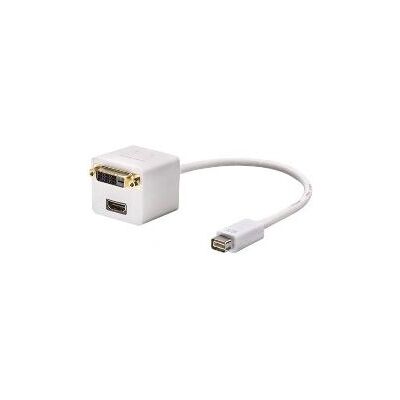 Lindy Mini-DVI auf DVI/HDMI Splitter - 0,2 m Weiß - Splitter Lindy Mini-DVI auf DVI/HDMI Splitter - 0,2 m Weiß - Splitter