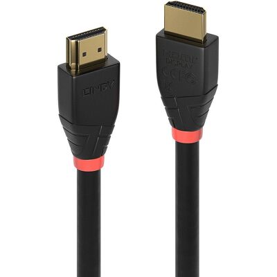 Lindy Aktivt HDMI-kabel 15M - HDMI 2.0 18G - Svart Lindy Aktivt HDMI-kabel 15M - HDMI 2.0 18G - Svart
