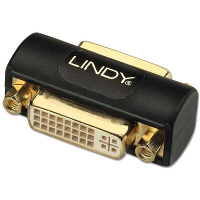 Coppia DVI Lindy - Premium, Femmina a Femmina - Cambiador di genere del cavo Coppia DVI Lindy - Premium, Femmina a Femmina - Cambiador di genere del cavo