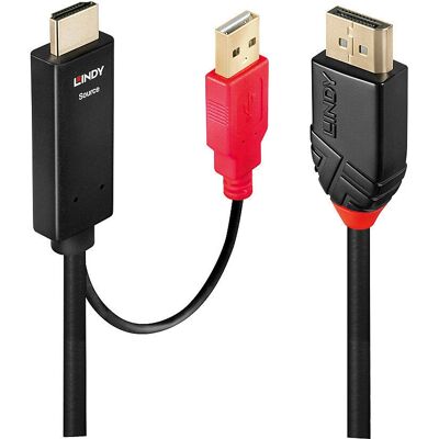 Lindy Marque 41428 Adaptateur Vidéo HDMI USB Actif - Câble vidéo Lindy Marque 41428 Adaptateur Vidéo HDMI USB Actif - Câble vidéo