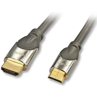 Lindy HDMI Kabel - 0,5m, Zwart, Hoge Snelheid, Ethernet Lindy HDMI Kabel - 0,5m, Zwart, Hoge Snelheid, Ethernet