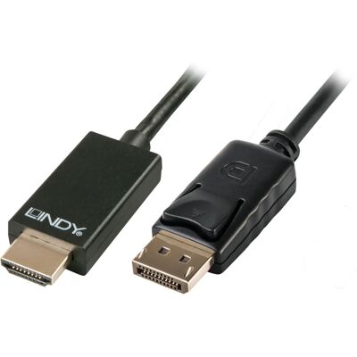 Lindy 2m DisplayPort auf HDMI Kabel Lindy 2m DisplayPort auf HDMI Kabel