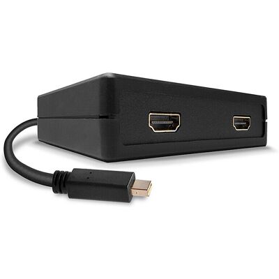 Rozdzielacz Lindy Mini DisplayPort na 2 x HDMI - Adapter wideo Rozdzielacz Lindy Mini DisplayPort na 2 x HDMI - Adapter wideo