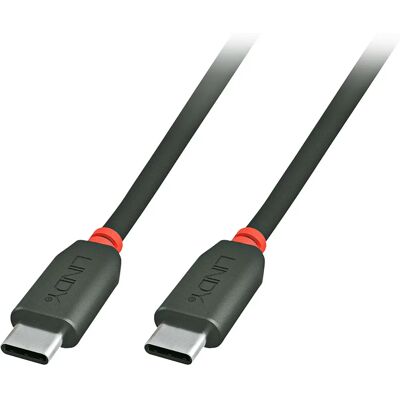 Cavo USB Lindy 2m USB-C Nero - Cavo USB Cavo USB Lindy 2m USB-C Nero - Cavo USB