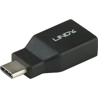 Lindy 41899 Adattatore USB C a A - Compatto Nero USB 3.1/3.2 Lindy 41899 Adattatore USB C a A - Compatto Nero USB 3.1/3.2