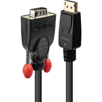 Lindy 41940 Adattatore VGA DisplayPort - Cavo video Lindy 41940 Adattatore VGA DisplayPort - Cavo video