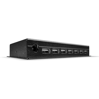 Lindy 42794 Hub USB 2.0 Industriale - 7 Porte, Nero Lindy 42794 Hub USB 2.0 Industriale - 7 Porte, Nero