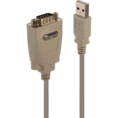 Cavo Seriale Bianco Lindy - 1m - Adattatore RS422 Cavo Seriale Bianco Lindy - 1m - Adattatore RS422
