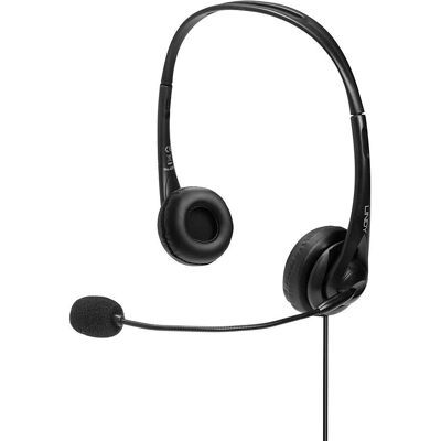 Lindy Headset USB com Microfone Lindy Headset USB com Microfone