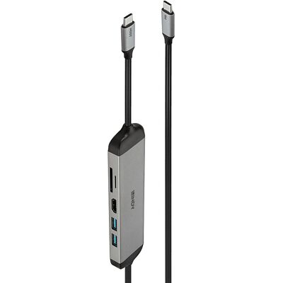 Lindy Micro Dock - Station d’accueil pour portable - Support 4K USB-C Lindy Micro Dock - Station d’accueil pour portable - Support 4K USB-C