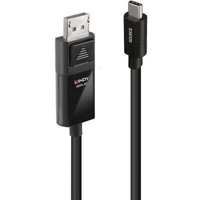 USB Type-C till DisplayPort 1.4 Adapterkabel med HDR - 1m USB Type-C till DisplayPort 1.4 Adapterkabel med HDR - 1m