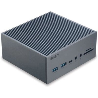 Lindy 43351 Docking per Laptop - 4K Ultra HD, USB-C, Ethernet Lindy 43351 Docking per Laptop - 4K Ultra HD, USB-C, Ethernet