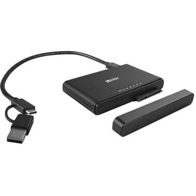 Lindy 43359 Speicherlaufwerk Dockingstation - USB 3.2 Gen 2 - Schwarz Lindy 43359 Speicherlaufwerk Dockingstation - USB 3.2 Gen 2 - Schwarz