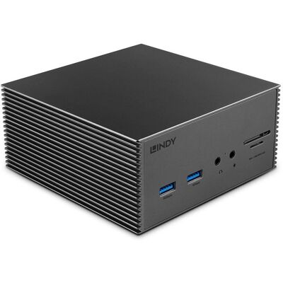 Lindy DST-Pro 101 Laptop-Dockingstation - 4K Unterstützung & 100W Strom Lindy DST-Pro 101 Laptop-Dockingstation - 4K Unterstützung & 100W Strom