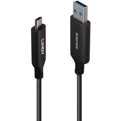 Lindy USB 3.2 Gen 1 25m A to C Hybrid Kaapeli - USB Kaapeli Lindy USB 3.2 Gen 1 25m A to C Hybrid Kaapeli - USB Kaapeli